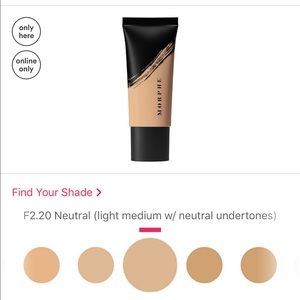 Fluidity foundation from Morphe
